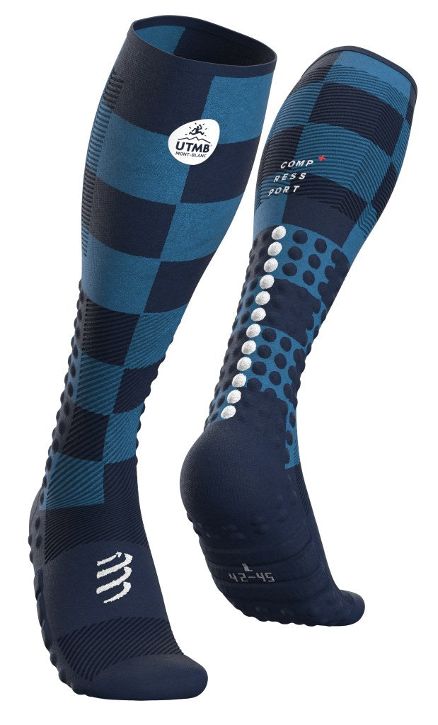 CS Golfs Full Socks Race & Recovery - UTMB 2021, Blue, T1