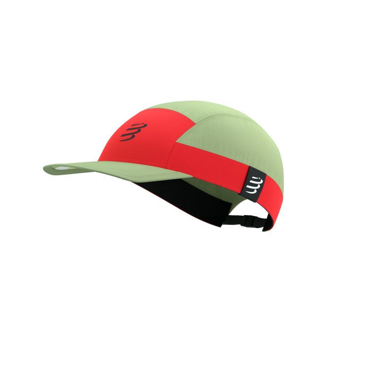 CS Cartridge 5 Panel Light Cap, Nile/Fluo Red