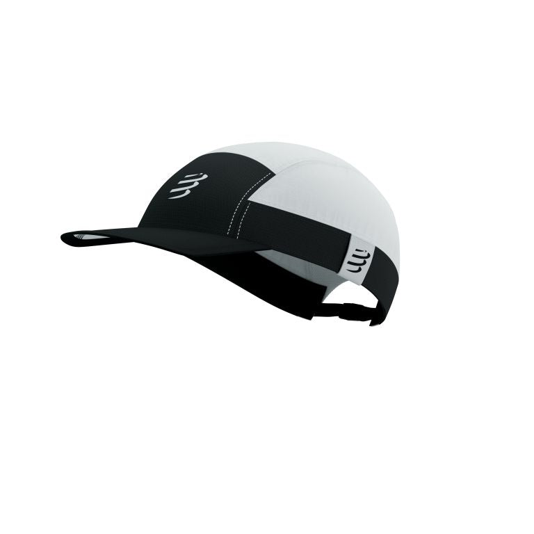 CS Картуз 5 Panel Light Cap, White/Black