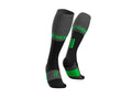 CS Гольфи Ski Touring Full Socks, Black/Green, T1