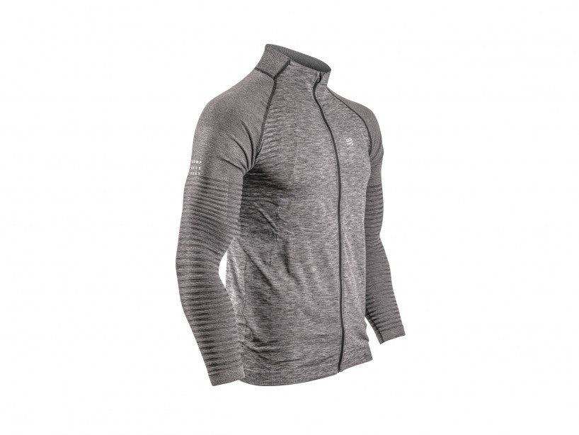 CS Кофта Seamless Zip Sweatshirt, Grey Melange, XS (2020)