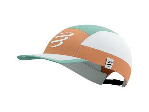 CS Cartuz 5 Panel Light Cap, Papaya Punch/Creme De Menthe