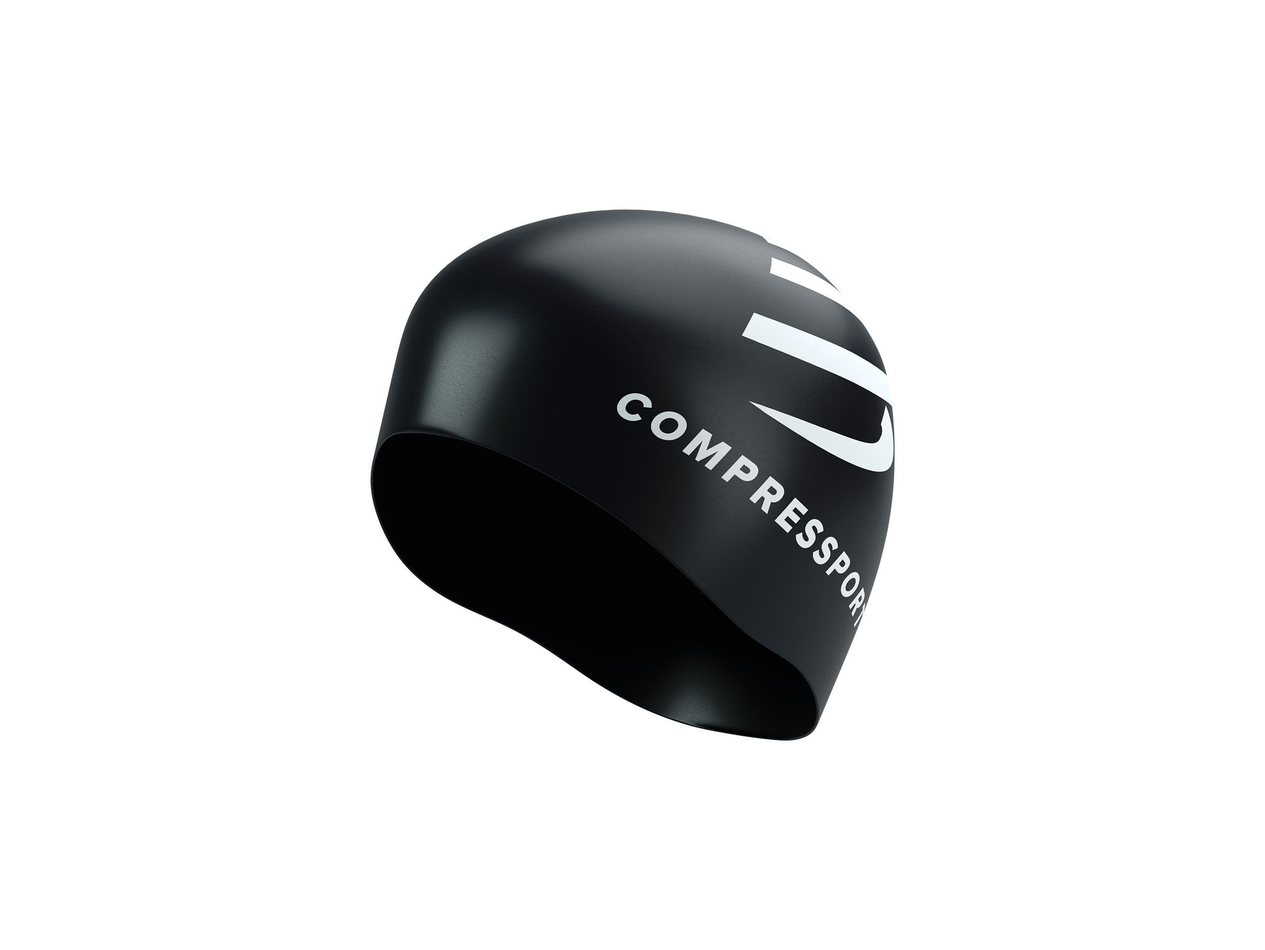 CS Swim cap, Black/White