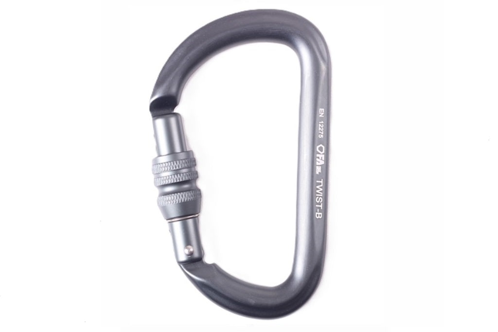 FA Carabiner TWIST B GRAY