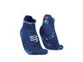CS Škarpetki Pro Racing Socks V4.0 Run Low, Sodalite/Fluo Blue, T1