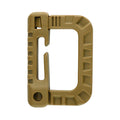 WJ Carabiner Plastic Carabiner coyote