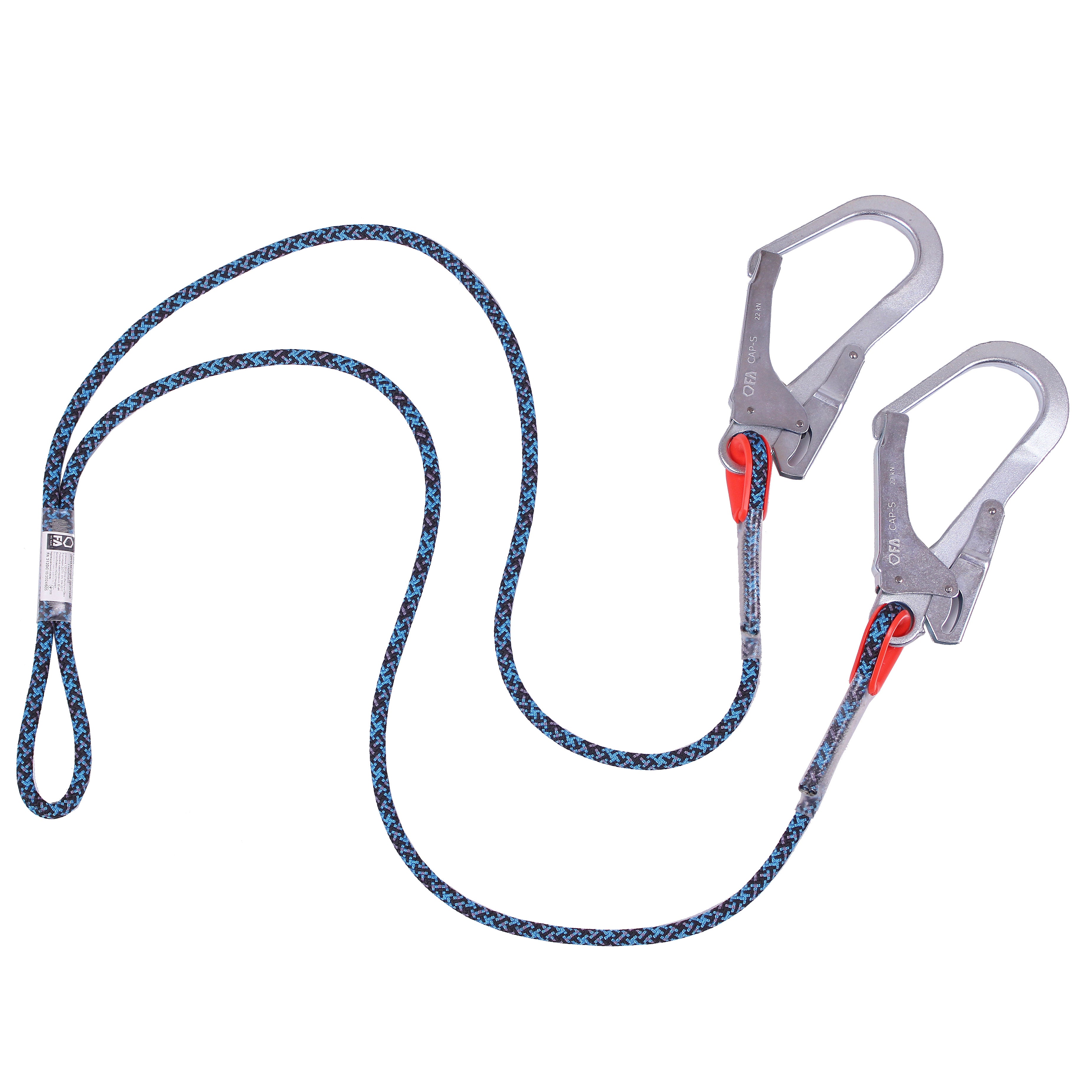 FA Dynamic rope sling with carabiners 120 120