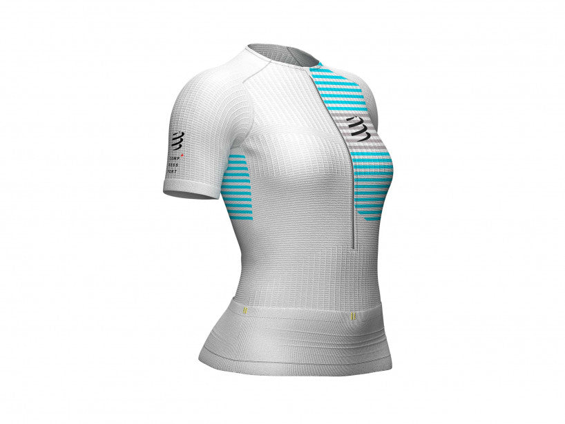 CS T-shirt Tri Postural SS Top W, White, S
