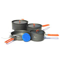FM Feast 5 Orange tableware set for 4-5 people.