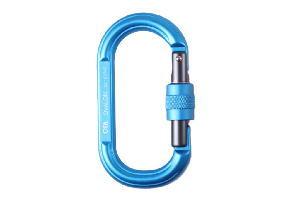 FA Carabiner OVALON LIGHT BLUE
