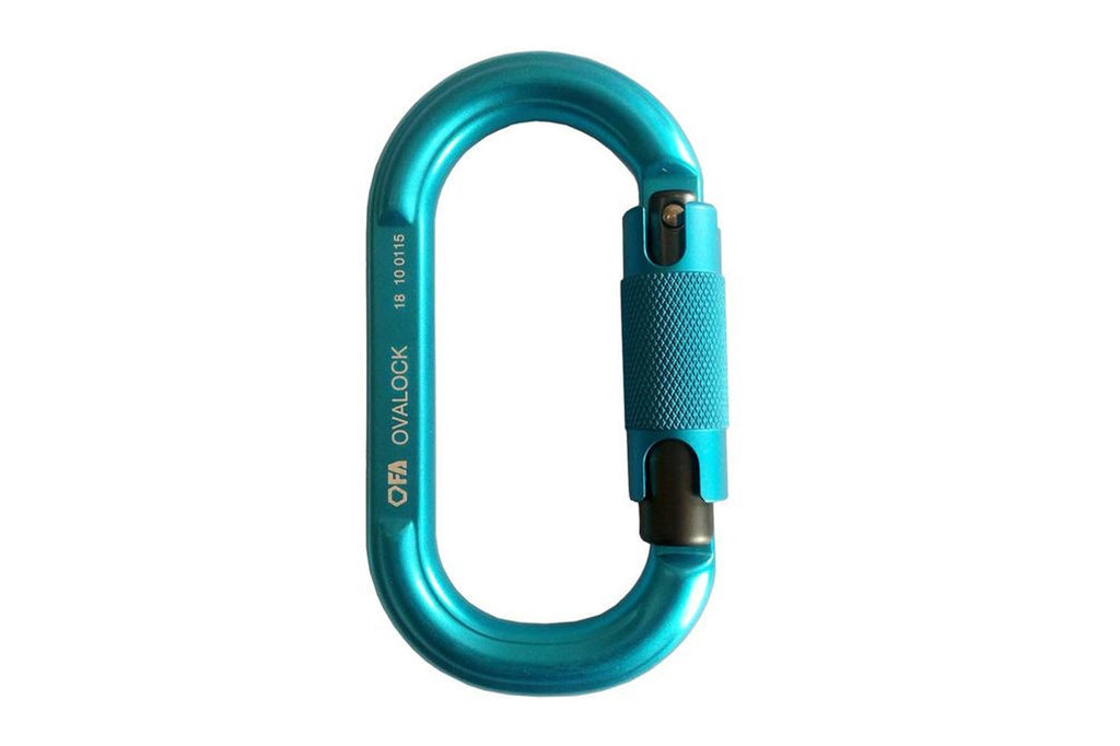 FA Carabiner OVALOCK LIGHT BLUE